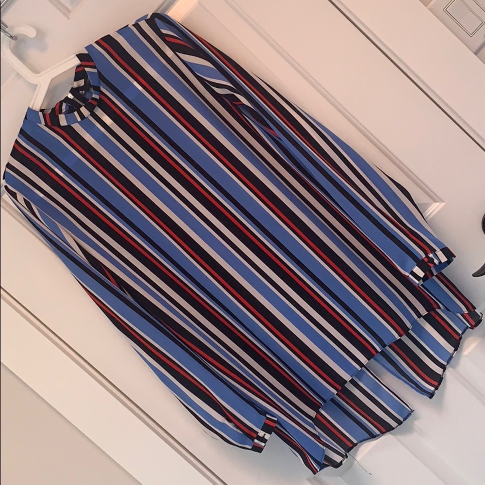 BOGO Beautiful stripe tunic top sz 12